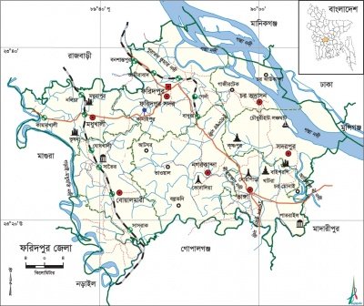 Faridpur 1 Map